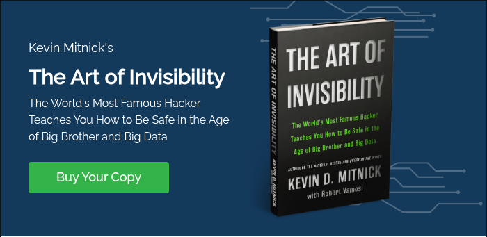 Kevin Mitnick's The Art of Invisibility The World's Most Famous Hacker Teaches You How to Be Safe in the Age of Big Brother and Big Data &nbsp;
