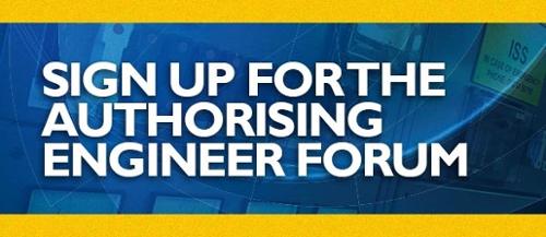 Sign up for the Authorising Engineer Forum