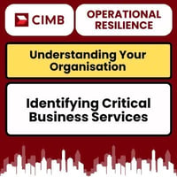[OR] [CIMB] [E1] [C5] Identifying Critical Business Services