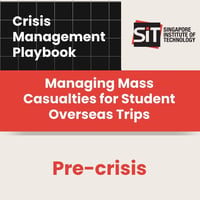 [CM] [SIT] [E1] [C9] Pre-Crisis - Risk Identification and Crisis Preparedness