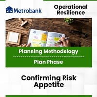 [OR] [MBT] [E2] [P1] [S4] [C6] Confirming Risk Appetite