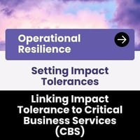 [OR] [P2] [S3] [ITo] [C4] Linking Impact Tolerance to Critical Business Services (CBS)