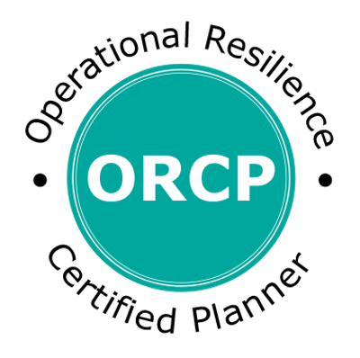 ORCP Operational Resilience Certified Planner Certification