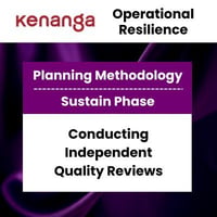 [OR] [KIB] [E2] [P3] [S5] [C19] Conducting Independent Quality Reviews