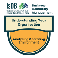 [BCM] [IsDB] [E1] [C7] Analysing Operating Environment