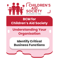 [BCM] [CAS] [E1] [C10] Identifying Critical Business Functions
