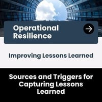 [OR] [P2] [S5] [LL] [C4] Sources and Triggers for Capturing Lessons Learned
