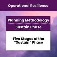 [OR] [GEN] [E2] [P3] [C14] The Five Stages of the Sustain Phase