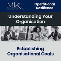 [OR] [MLRE] [E1] [C7] Establishing Organisational Goals