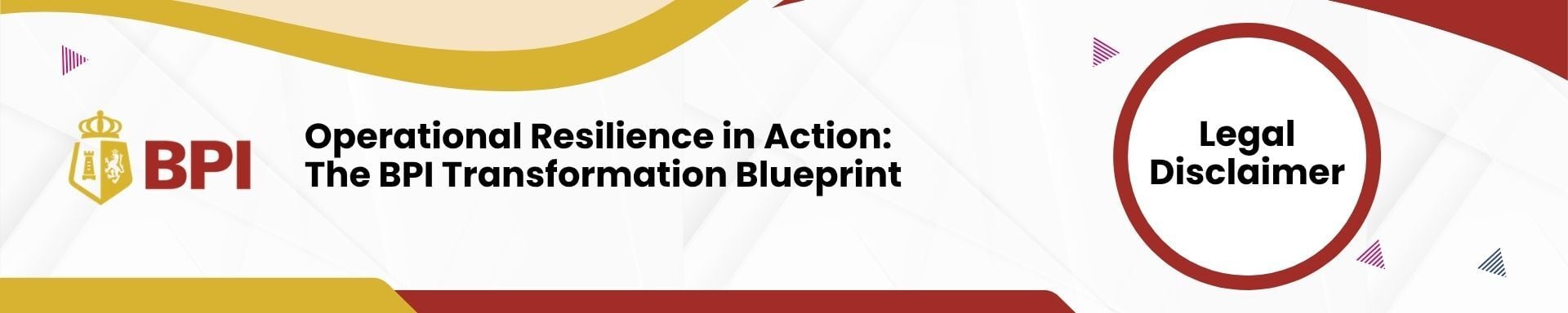 [OR] [BPI] Legal Disclaimer Banner