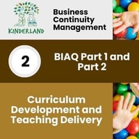[BCM] [KL] [E3] [BIA] [T1] [CBF] [2] Curriculum Development and Teaching Delivery