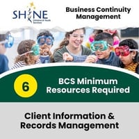 [BCM] [SHINE] [E3] [BCS] [T3] [CBF] [6] Minimum Resources Required during a Disaster