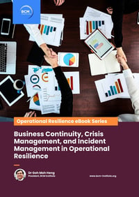 Book Cover [OR] [Pillar Series] [C3] BC, CM, and Incident Management in Operational Resilience