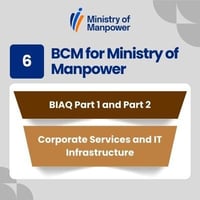 [BCM] [MOM] [E3] [BIA] [T1] [CBF] [6] Corporate Services and IT Infrastructure