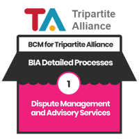 [BCM] [TAL] [E3] [BIA] [DP] [CBF] [1] Dispute Management and Advisory Services (via TADM)