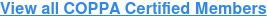 View all COPPA Certified Members