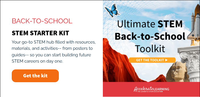 BACK-TO-SCHOOL STEM STARTER KIT Your go-to STEM hub filled with resources, materials, and activities-- from posters to guides-- so you can start building future STEM careers on day one. &nbsp;