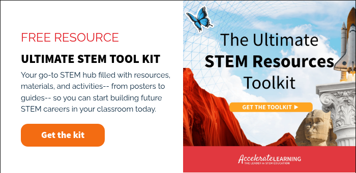 FREE RESOURCE ULTIMATE STEM TOOL KIT Your go-to STEM hub filled with resources, materials, and activities-- from posters to guides-- so you can start building future STEM careers in your classroom today. &nbsp;