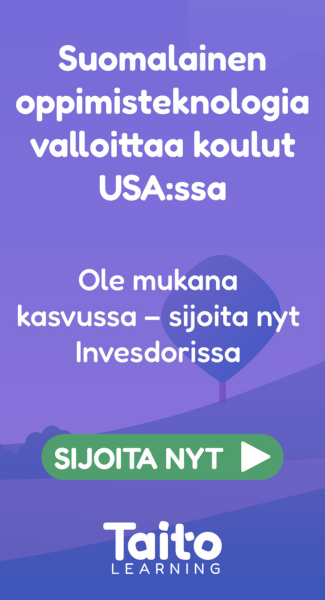 Taito learning näkyvyys