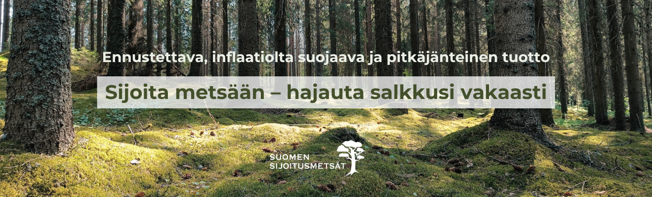 Sijoita metsään
