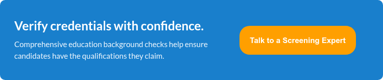 Verify credentials with confidence. Comprehensive education background checks help ensure candidates have the qualifications they claim.