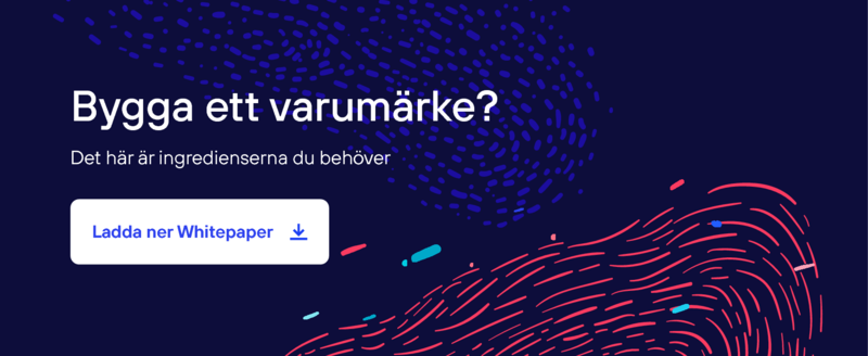 Bygga ett varumärke?