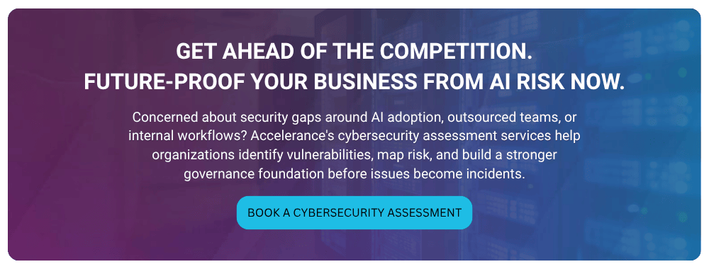 Cta inviting people to book a cybersecurity assessment