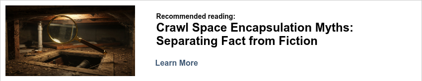 crawl space myths