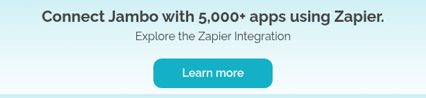 Connect Jambo with 5,000+ apps using Zapier. Explore the Zapier Integration