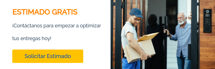 ESTIMADO GRATIS ¡Contáctanos para empezar a optimizar tus entregas hoy!  