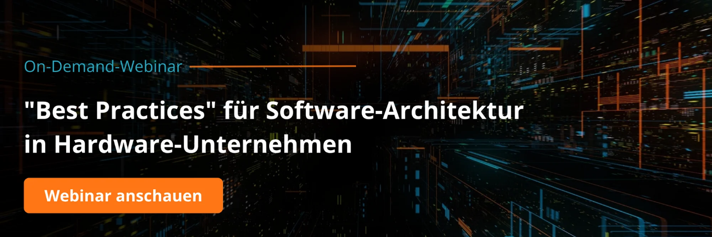 MMD webinar Best Practices für Software-Architektur in Hardware-Unternehmen