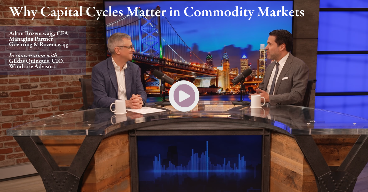 Why Capital Cycles Matter in Commodity Markets. Listen to the full episode.