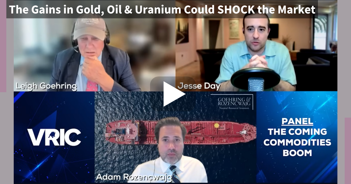 Leigh Goehring & Adam Rozencwajg join Jesse Day (VRIC Media) to explain why commodities may be on the verge of a historic bull run.