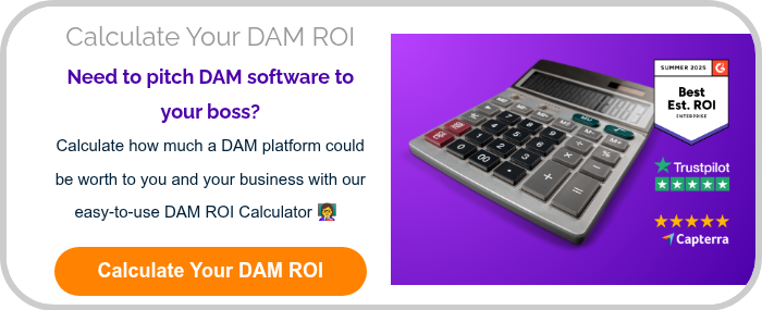 Calculate Your DAM ROI Need to pitch DAM software to your boss? Calculate how much a DAM platform could be worth to you and your business with our easy-to-use DAM ROI Calculator ��‍��    