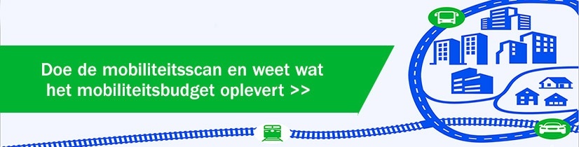Doe nu de mobiliteitsscan en weet wat het mobiliteitsbudget oplevert