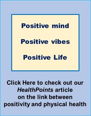 Positive Mind, Positive Vibes, Positive Life. HealthPoints link