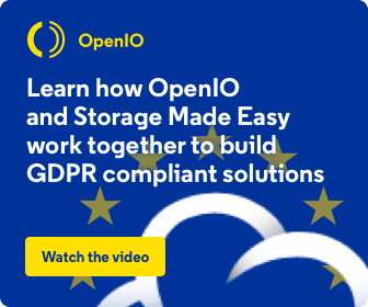GDPR solutions with OpenIO and Storage Made Easy