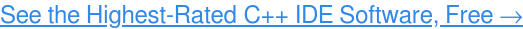 Find the best C++ IDE Software on the market. Explore Now, Free →