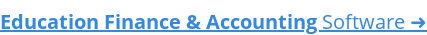 Education Finance & Accounting Software ➜