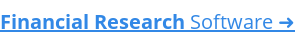 Financial Research Software ➜