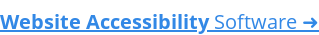 Website Accessibility Software ➜