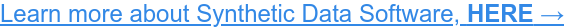 Find the best Synthetic Data Software, here.