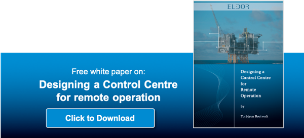 Designing a Control Centre for Remote operation in the oil and gas industry