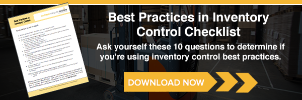 Best Practices in Inventory Control Checklist