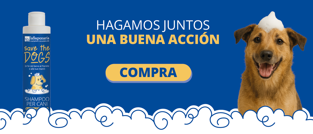Champú biológico para perros La Saponaria