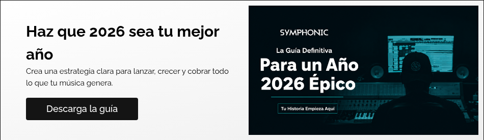 Haz que 2026 sea tu mejor a&ntilde;o Crea una estrategia clara para lanzar, crecer y cobrar todo lo que tu m&uacute;sica genera. &nbsp;