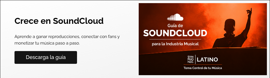 Crece en SoundCloud &nbsp; Aprende a ganar reproducciones, conectar con fans y monetizar tu m&uacute;sica paso a paso. &nbsp;