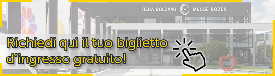 Entra gratuitamente a Fiera Hotel Bolzano 2018 insieme a Pulimav