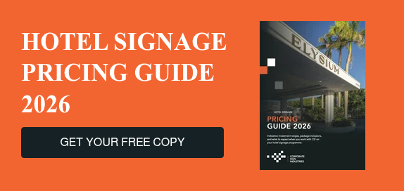 HOTEL SIGNAGE PRICING GUIDE 2026