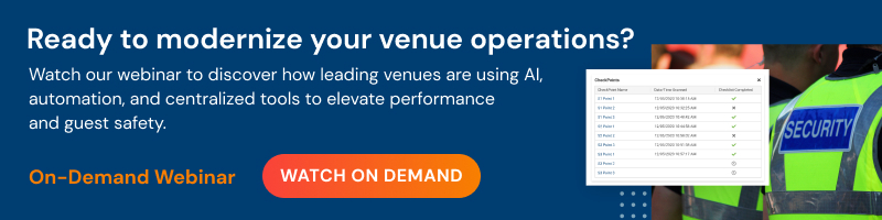 Ready to modernize your venue operations? Watch the webinar on demand